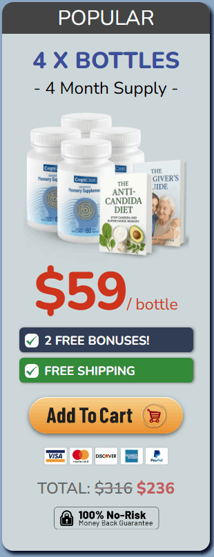 Buy CogniClear 3 Bottle